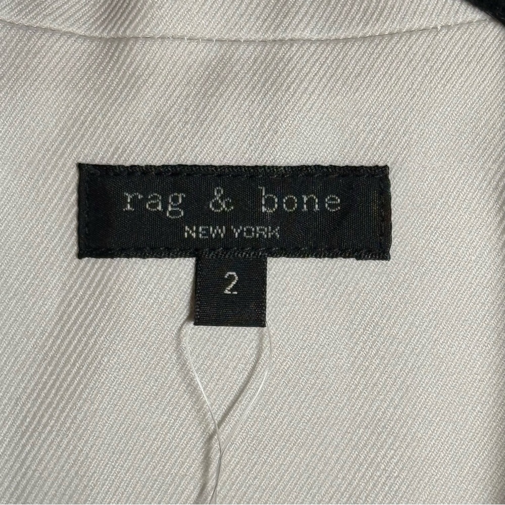 NWOT RAG & BONE Charlie Virgin Wool Blazer - Picture 7 of 7